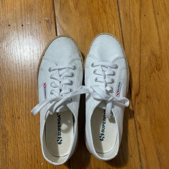 Superga platform sneakers canvas women’s casual - Picture 3 of 12